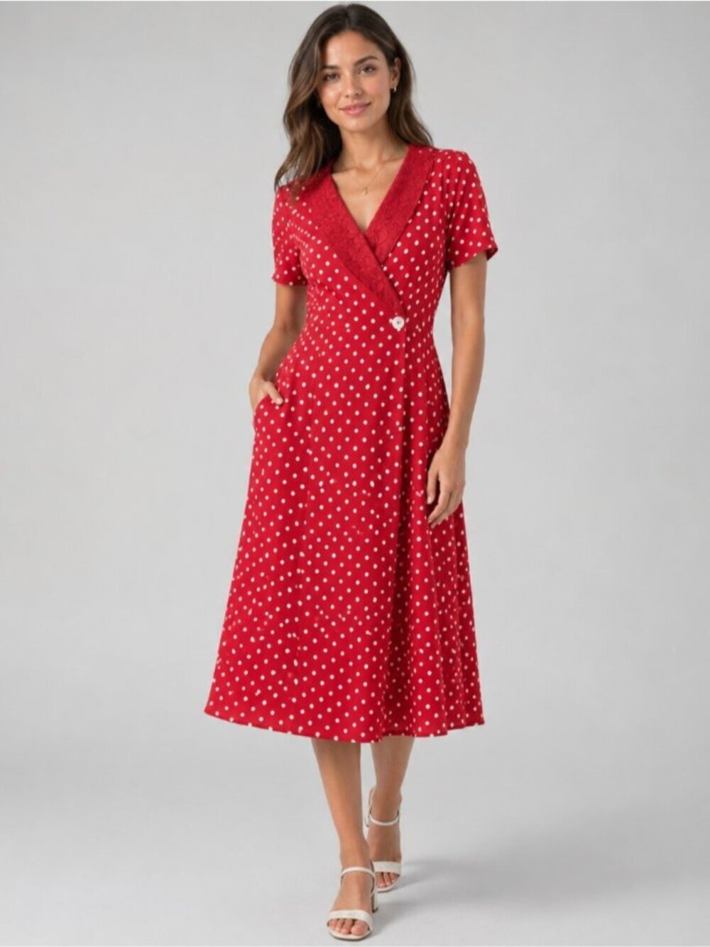 April Cornell Lucy Dot Dress